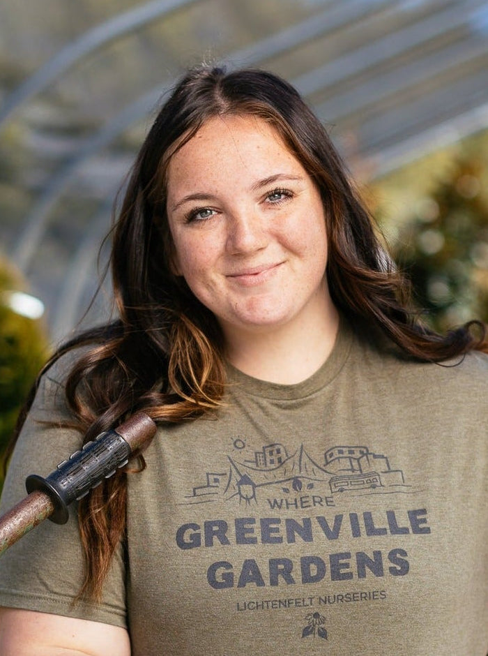 Where Greenville Gardens | Olive Green | Short Sleeve