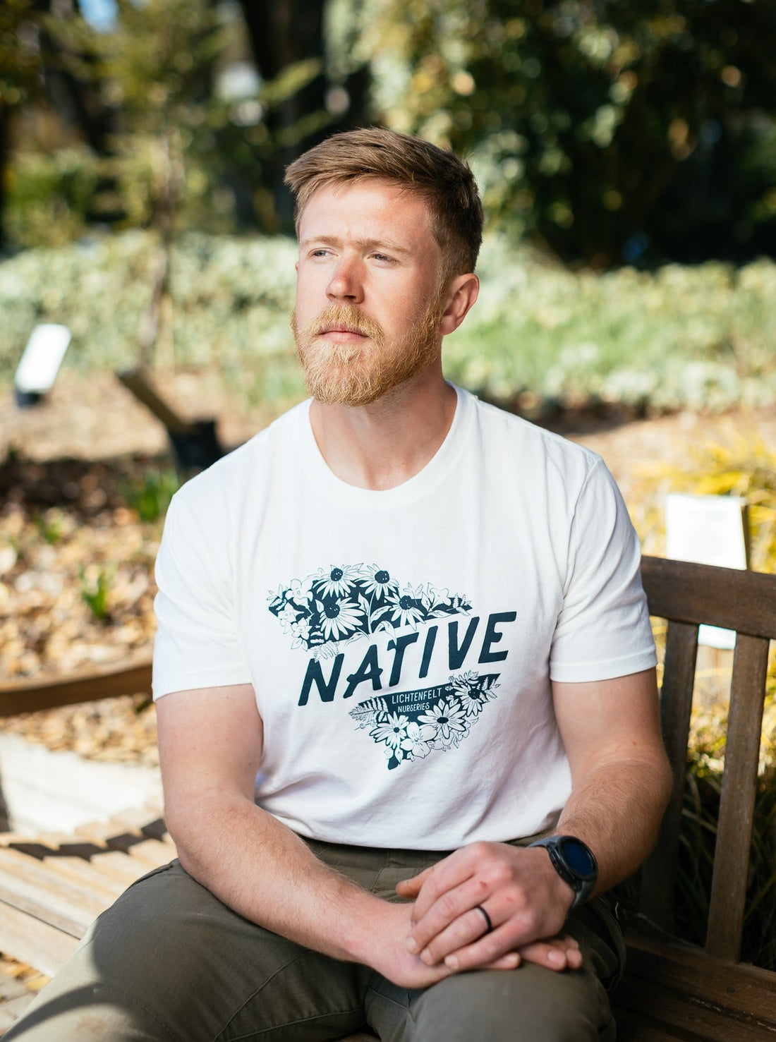 Native | Clean White & Navy | Short Sleeve