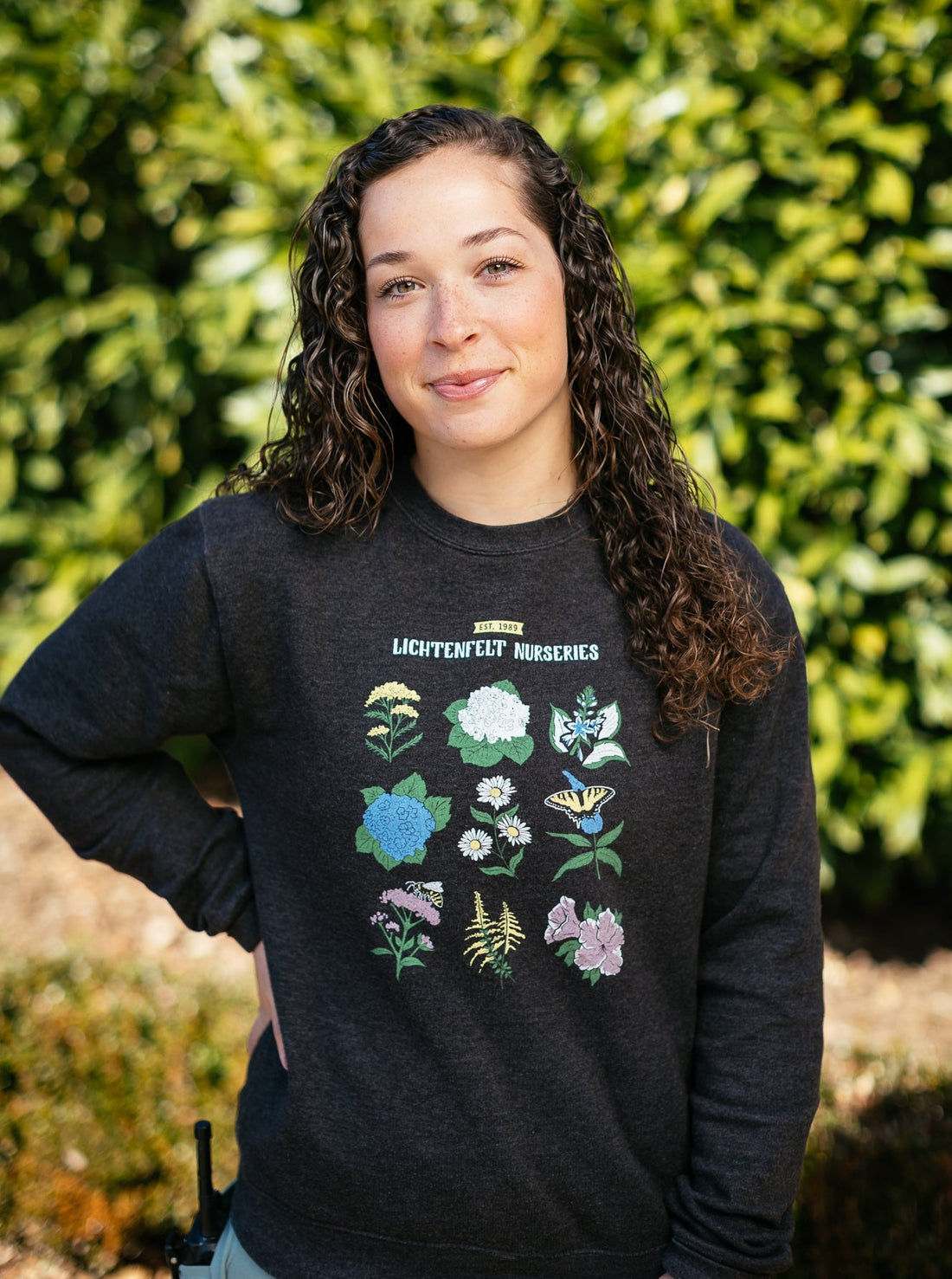 Botanical | Dark Gray | Sweatshirt